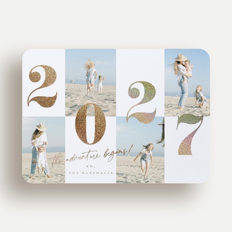 Adventure Grid New Year's Card