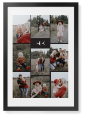 Modern Gallery Monogram of Nine