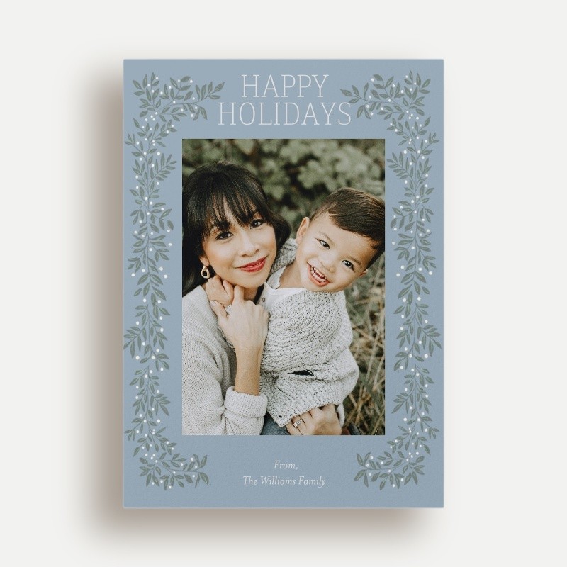 Arched Branches Holiday Card