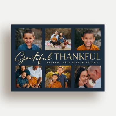 Grateful and Thankful