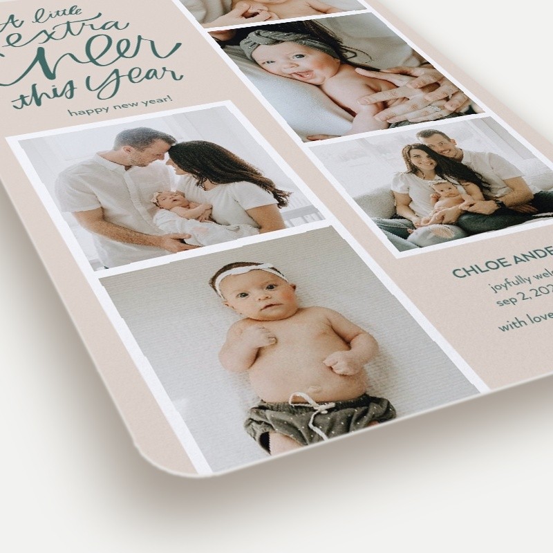 Extra Cheer Script Birth Announcement