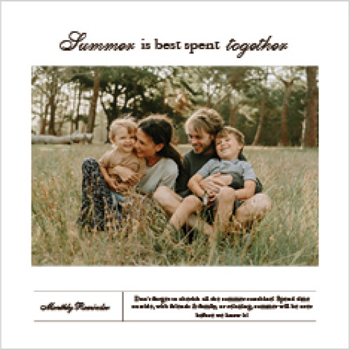 Classic Year in Review Calendar 12x12 undefined  Wall Calendar