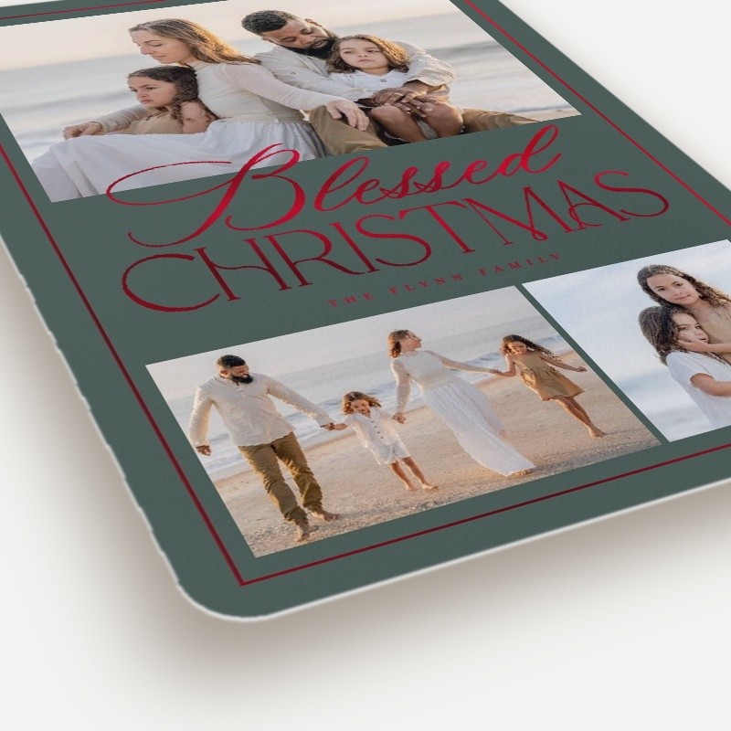 Refined Collage Holiday Card