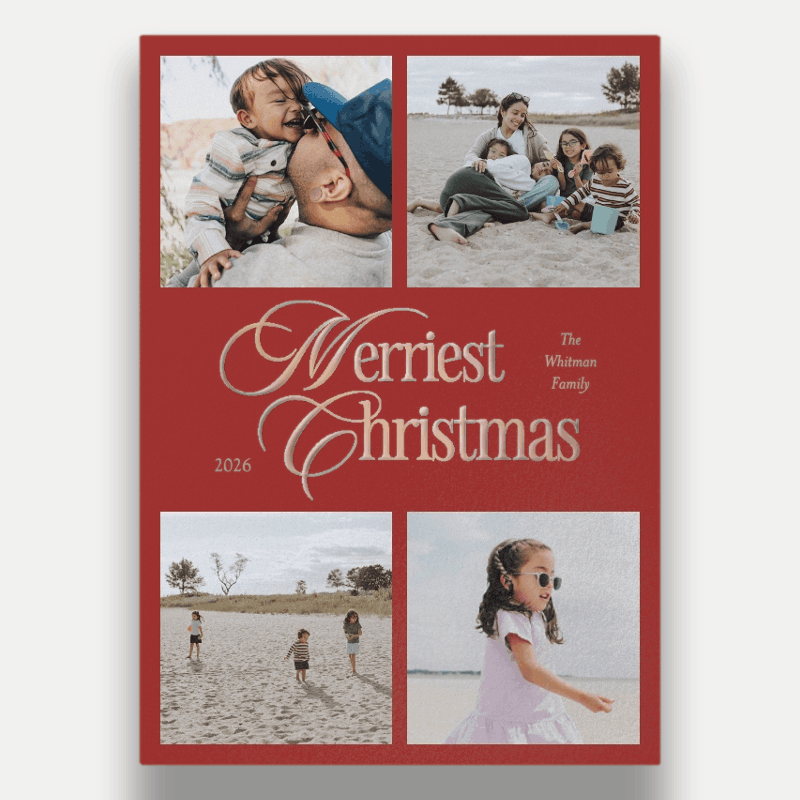 Grand Collage Holiday Card