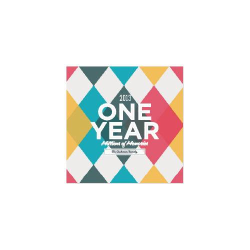 A Year in Color 8x8 undefined  Premium Album