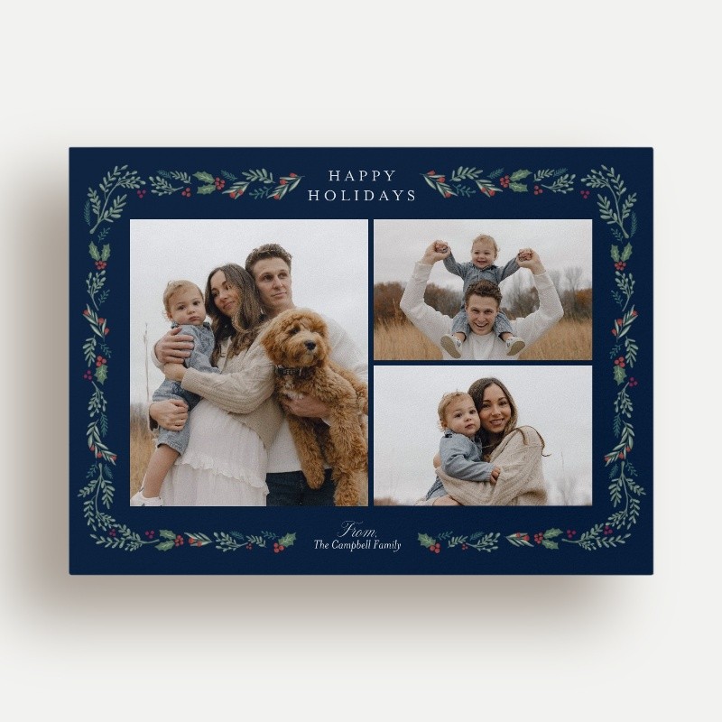 Painted Holly Frame
