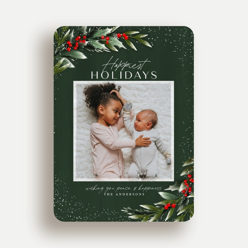Frosty Foliage Frame