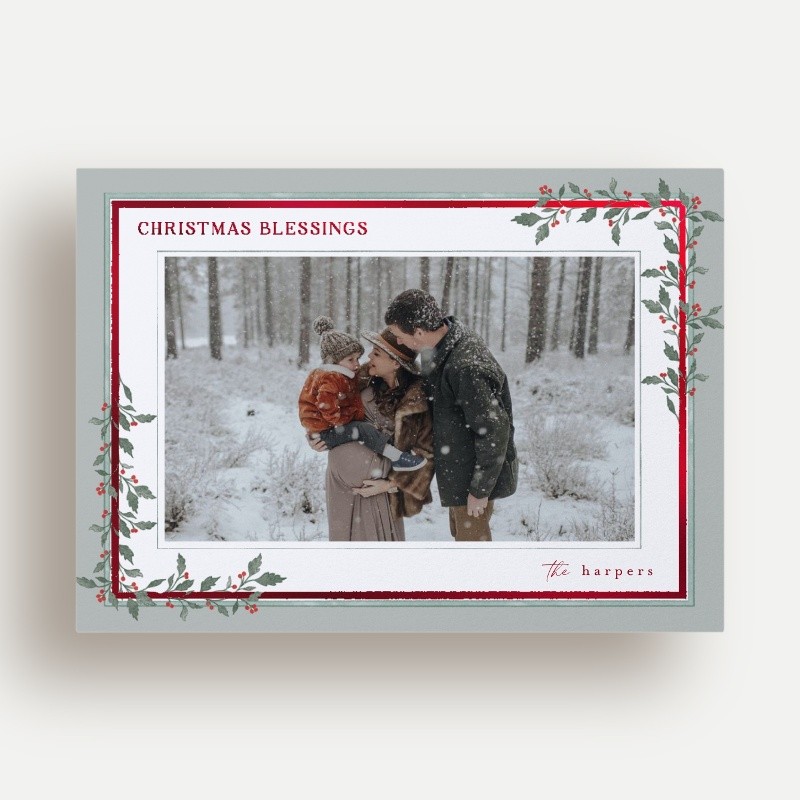 Climbing Vines Holiday Card