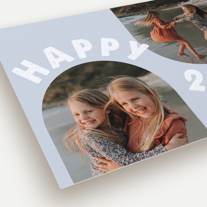 Modern Cheer New Year's Card