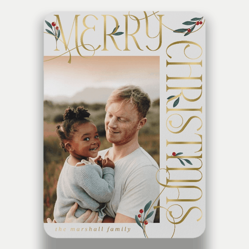 Berry Corner Holiday Card