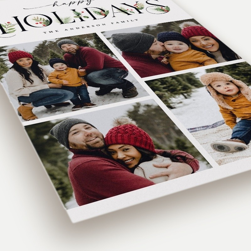 Classic Statement Holiday Card