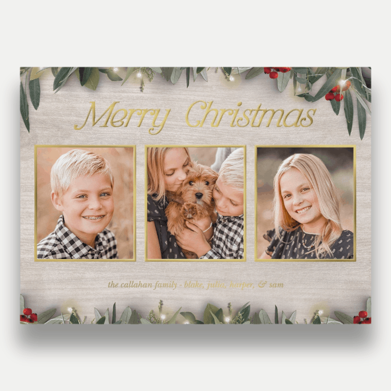 Botanical Trio Holiday Card