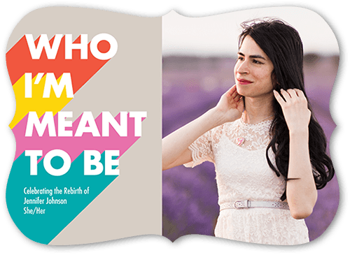 Momentous Moment 5x7 Beige  Pride Card