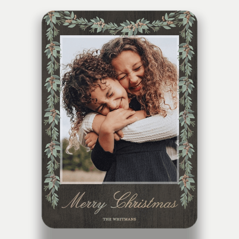 Berry Swag Holiday Card