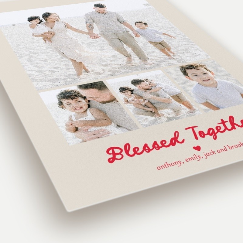 Nine Frame Holiday Card