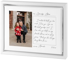 Handwritten Letter Grandpa