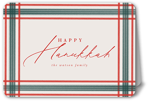 Brushed Plaid Border