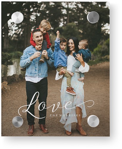 Just Love Portrait 8x10 White  Acrylic Print