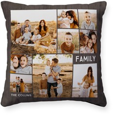 Family Gallery Montage Of Nine