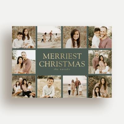 Editable Merriest Sentiment