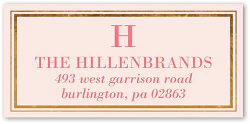 Gilded Monogram