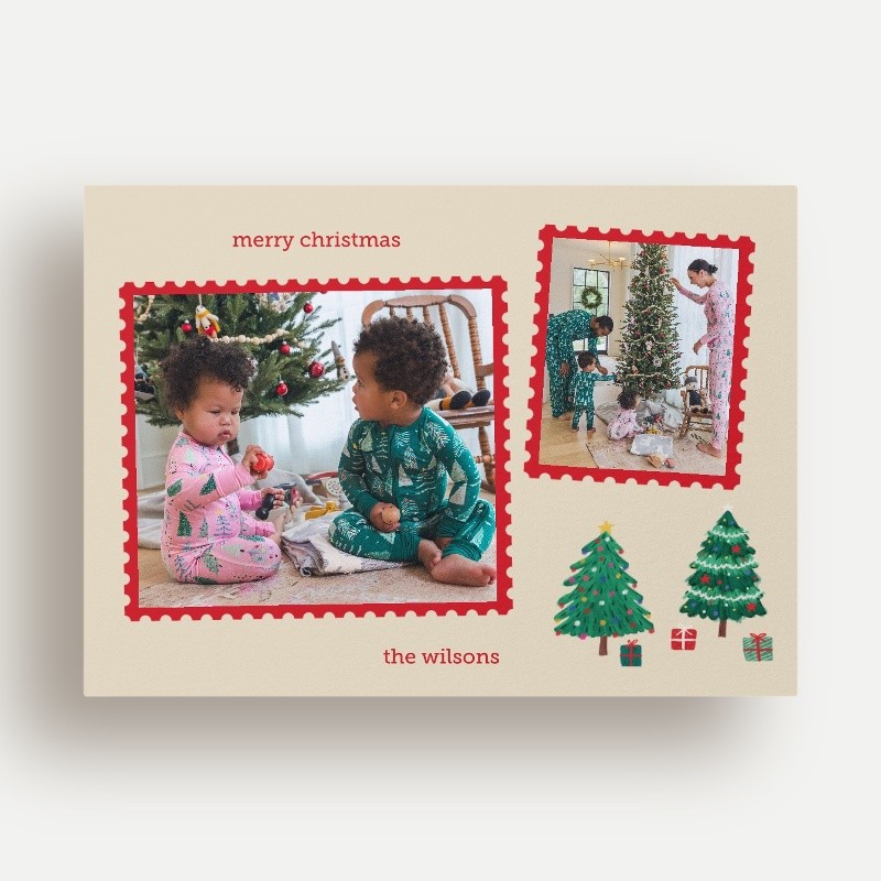 Little Sleepies Joyful Traditions Crimson