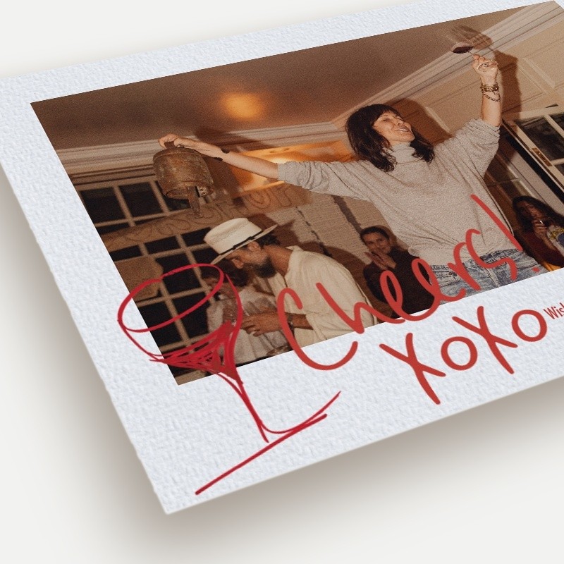 Leanne Ford Cheers To Us Holiday Card