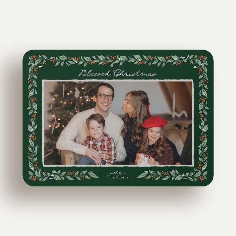 Botanical Frame Holiday Card
