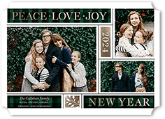 Peace Love Joy Grid
