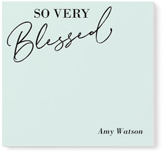 Contemporary So Very Blessed