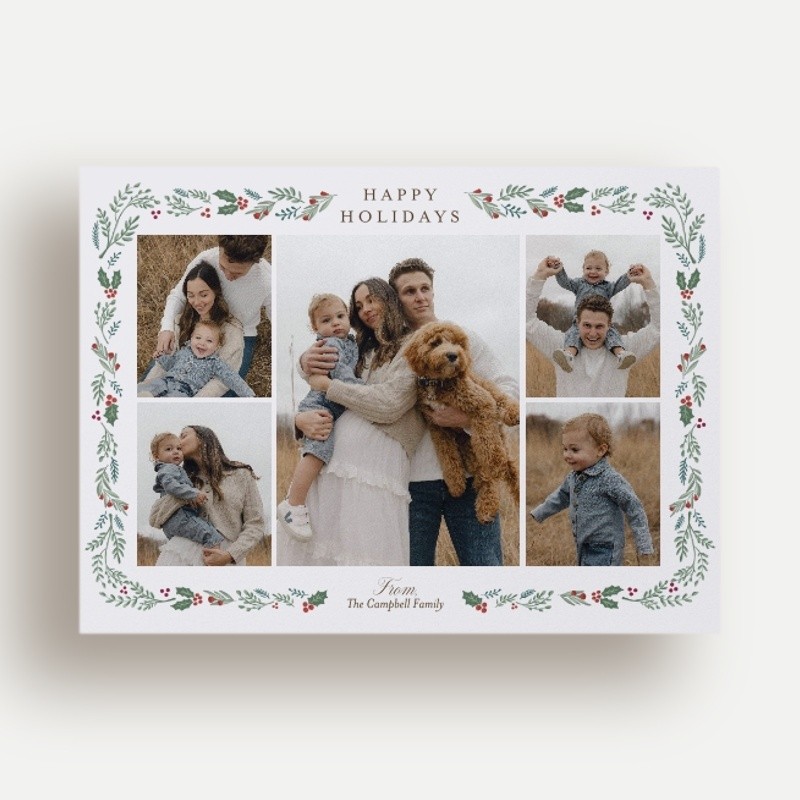 Painted Holly Frame
