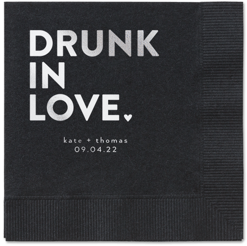 Black Napkins For Wedding Receptions
