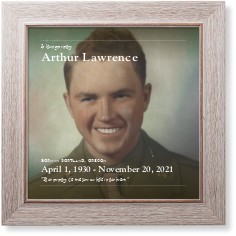 In Memoriam Portrait