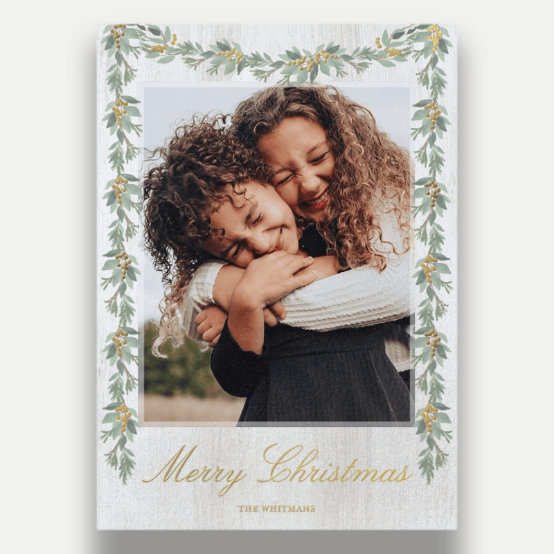 Berry Swag Holiday Card