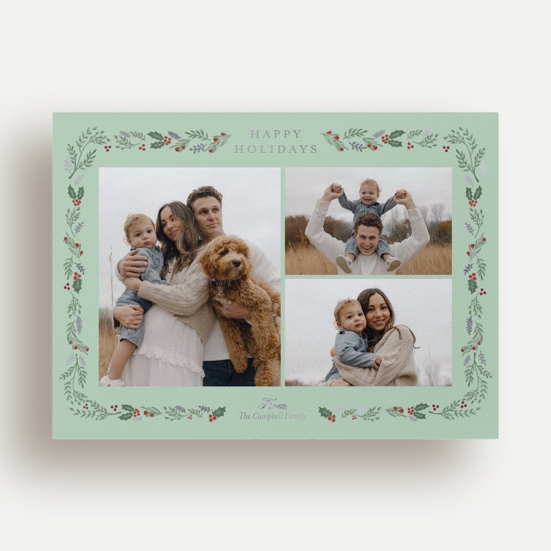 Painted Holly Frame