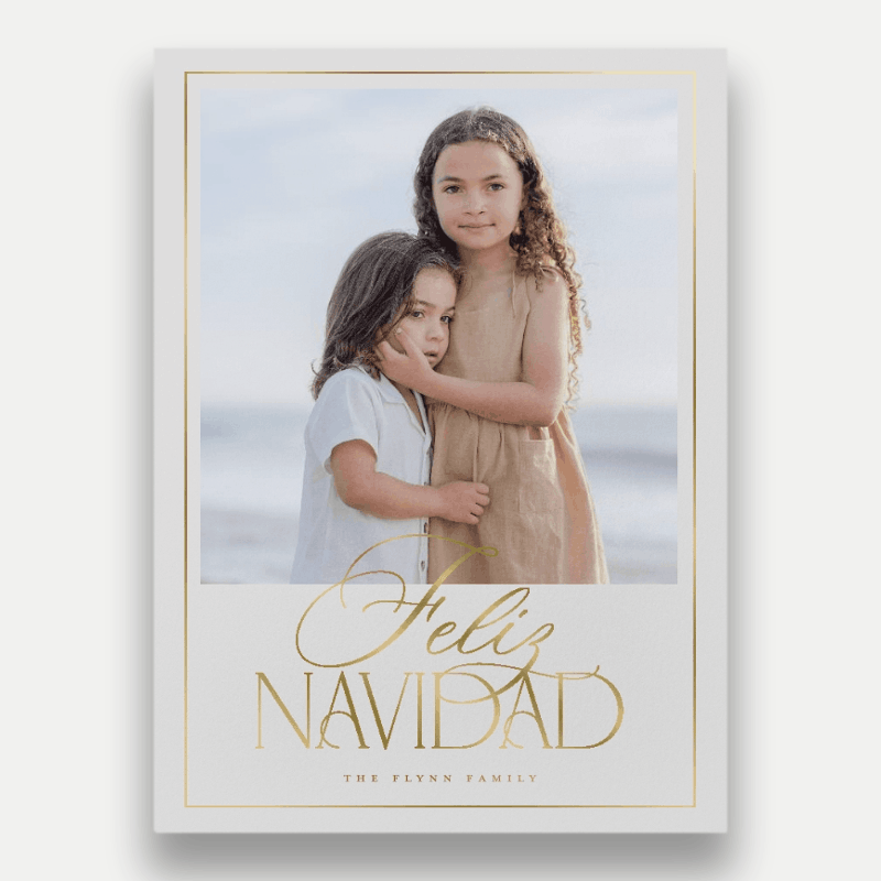 Refined Collage Holiday Card