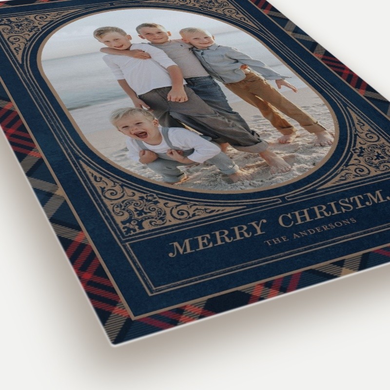 Heritage Tartan Holiday Card