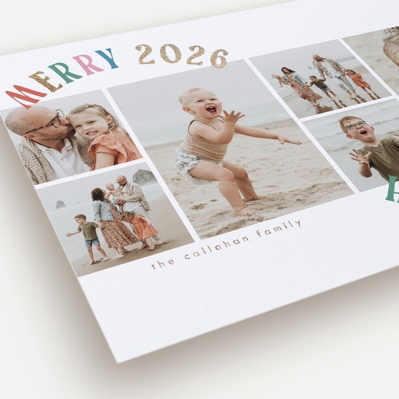 Playful Arch New Year's Card