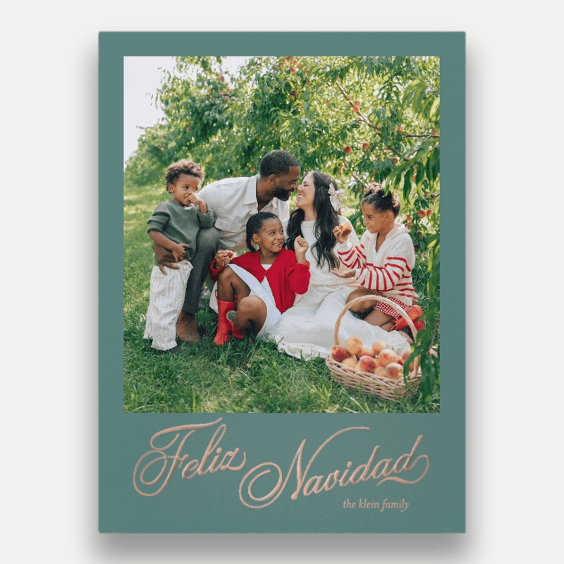 Elegant Gallery Holiday Card
