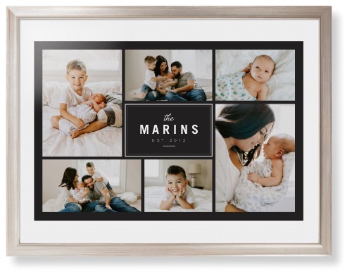 Contemporary Family Collage