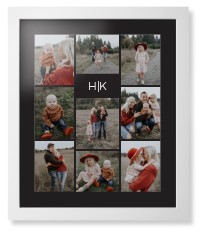 Modern Gallery Monogram of Nine