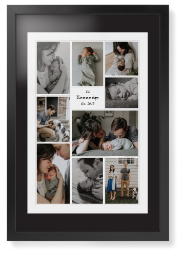 Modern Family Collage Portrait