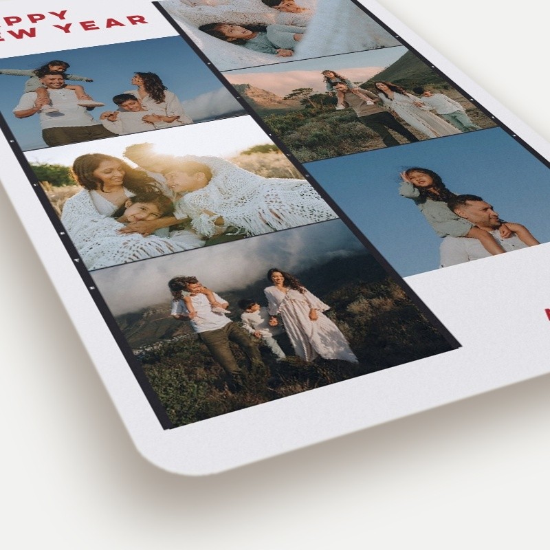 Film Strip Duo New Year's Card