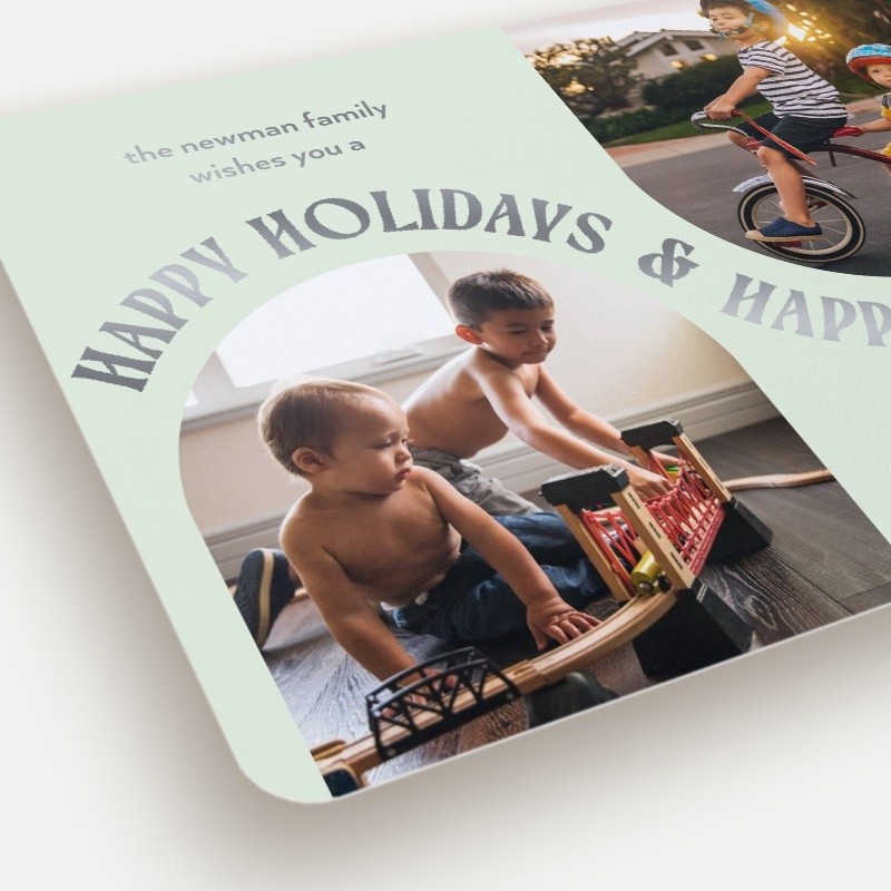 Arched Greeting Holiday Card