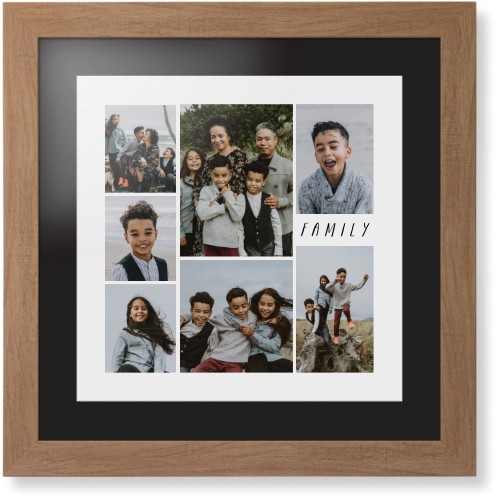 Rustic Picture Gallery Collage Of Seven