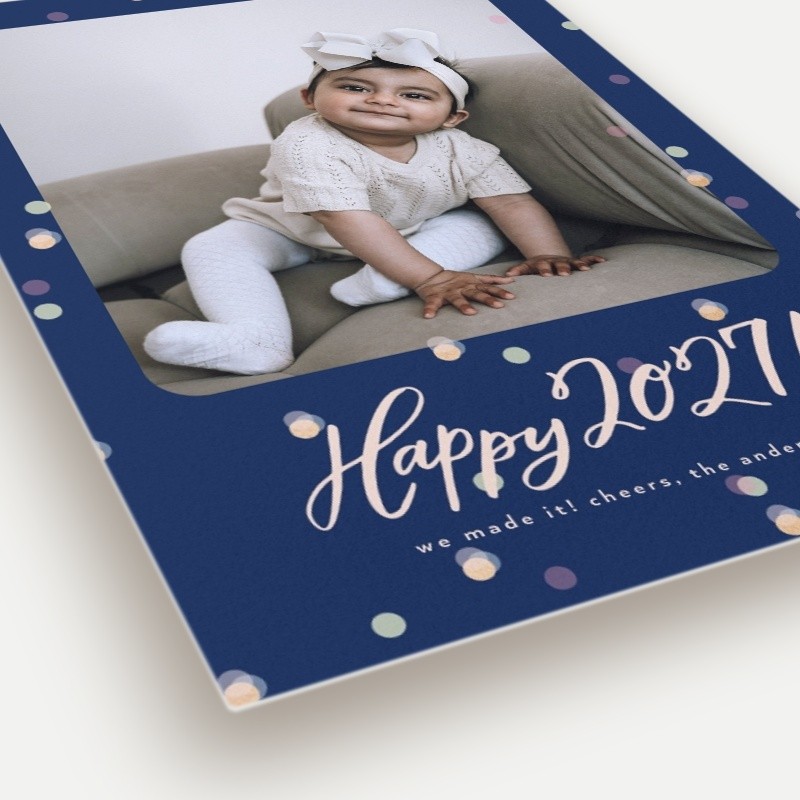Confetti Moments New Year's Card