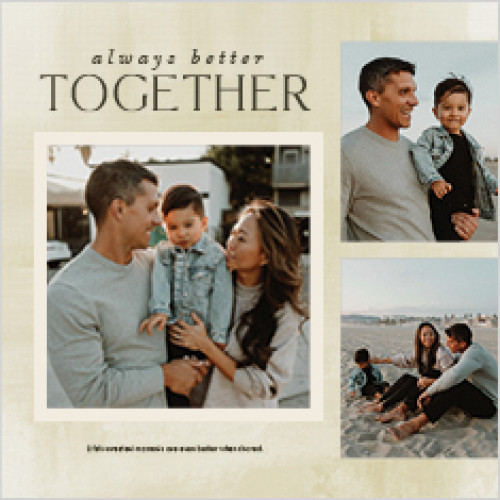 Soft Minimalist Calendar 12x12 undefined  Wall Calendar