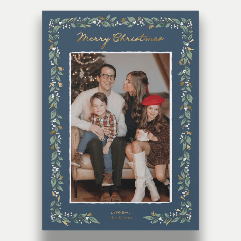 Botanical Frame Holiday Card