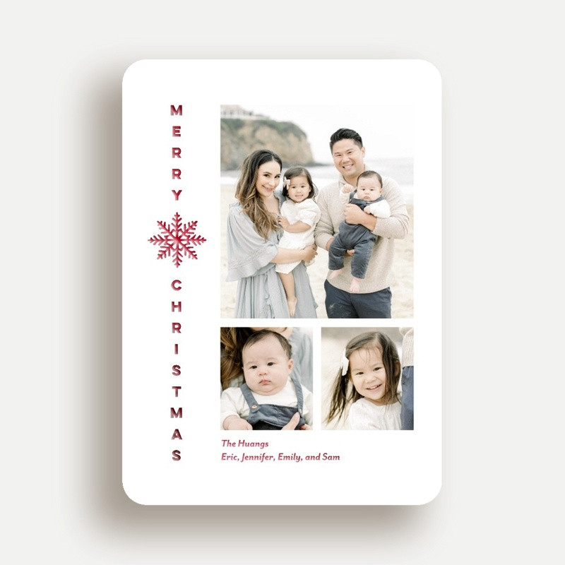 Snowflake Christmas Cards