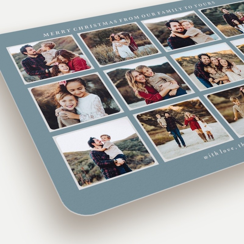 Moments Grid Holiday Card